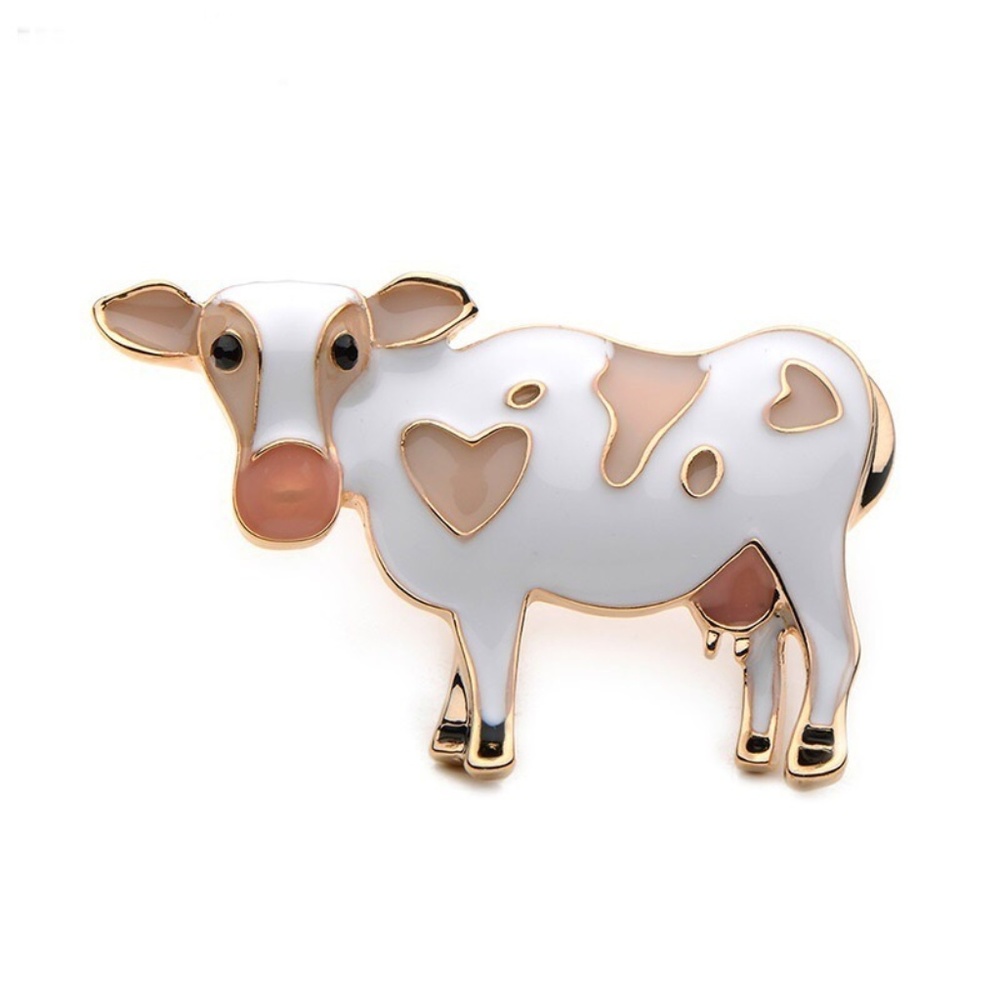 Cow Brooch jewelry